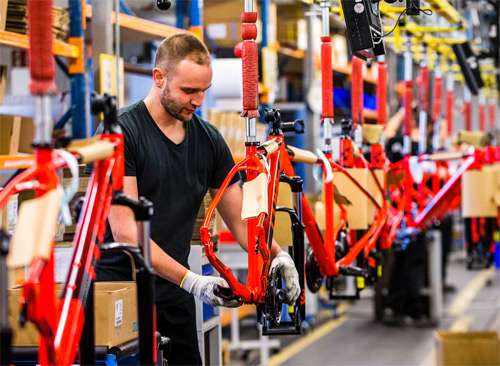 Praca w Niemczech od zaraz na produkcji rowerów bez