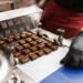 produkcja czekolady pakowanie na linii produkcyjnej