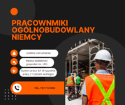 Pracownik ogólnobudowlany dam pracę w Niemczech od zaraz w budownictwie, Berlin Pracownik ogólnobudowlany dam pracę w Niemczech od zaraz w budownictwie, Berlin