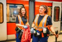 Od zaraz dam pracę w Niemczech bez języka sprzątanie wagonów metra, Berlin – nocne zmiany